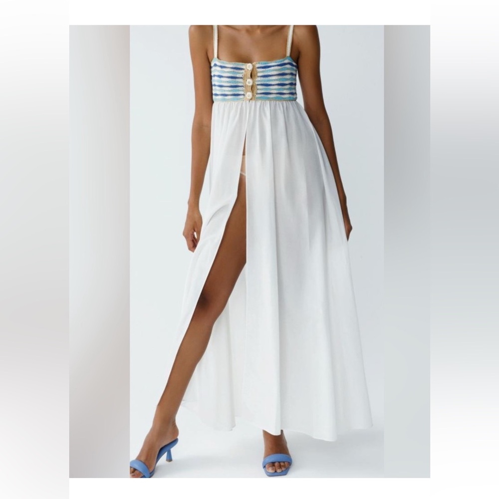 Elegant White Maxi Skirt